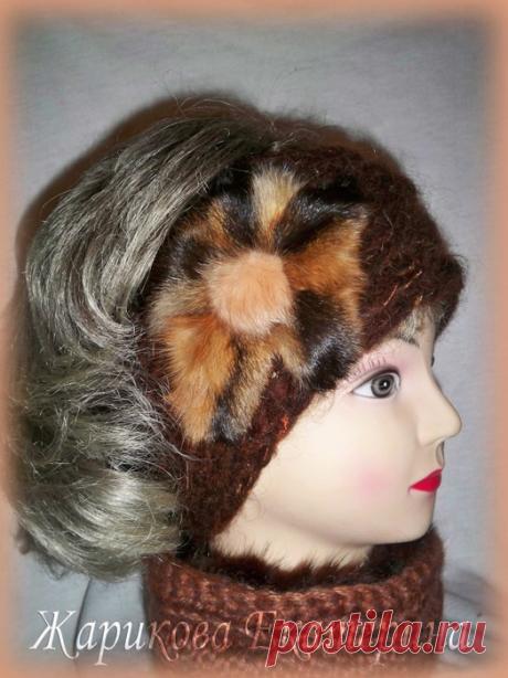 Как сделать шапочку из обрезков меха