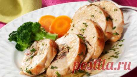 Куриные рулеты - Мясные блюда
