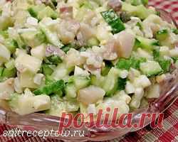 Рецепт салата с селёдкой | Сайт рецептов