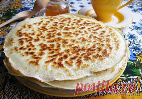 Рецепт блинов на кефире рецепт с фото