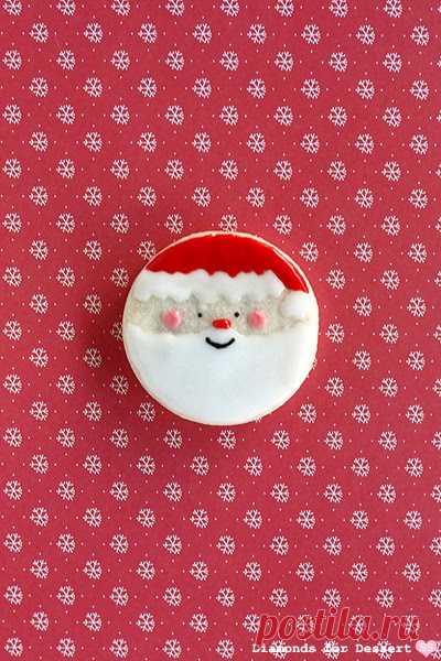 Santa Sugar Cookies