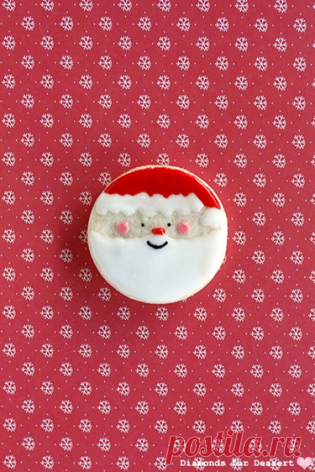 Santa Sugar Cookies