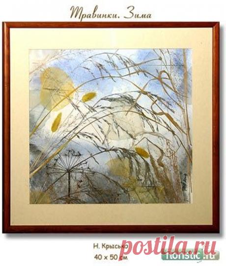 Коллажи и декоративные панно - Флористика: популярный флористический форум