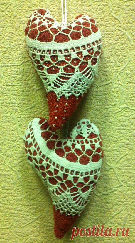 кружевное сердце