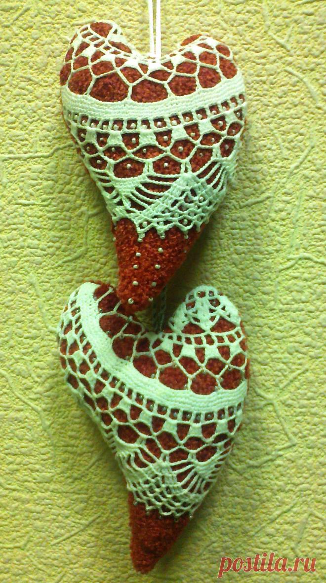 кружевное сердце