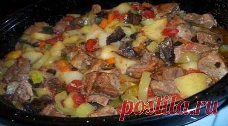 Жаркое в духовке. Это всегда очень вкусно