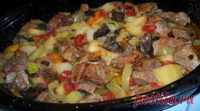 Жаркое в духовке. Это всегда очень вкусно