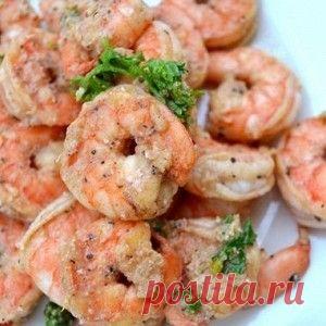 Креветки с чесночным соусе рецепт – основные блюда