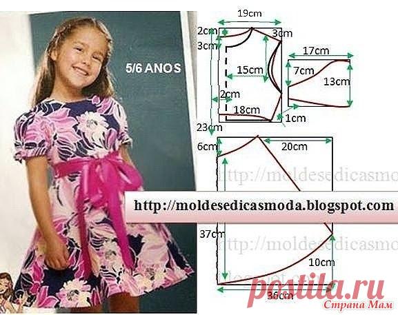 #простыевыкройки #шитье #платьедлядевочки #на5лет #на6лет #выкройка