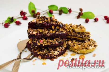 Свёкла и яблоки в панировке рецепт с фото, как приготовить на Webspoon.ru