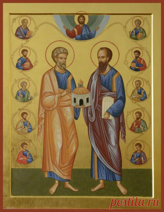 Лик святых ,прославляемых церковью за открытое изъявление своей веры .
Апостолы. Апостолы. Двое из апостолов, Петр и Павел, называются первоверховными, так как они больше других потрудились в проповеди Христовой веры. Четыре Апостола: Матфей, Марк, Лука и Иоанн Богослов, написавшие Евангелие, называются Евангелистами. Это ближайшие ученики Иисуса Христа, которых Он во время Своей земной жизни...
Читай дальше на сайте. Жми подробнее ➡