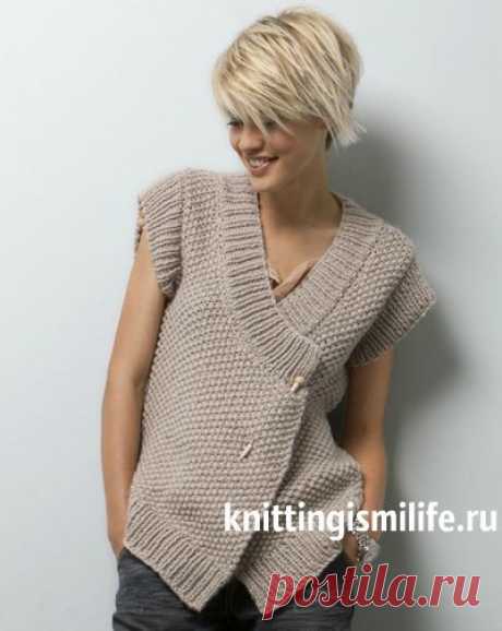 Кардиганы, жакеты, желеты спицами