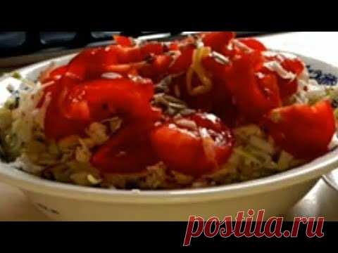 Рецепт салата/самый вкусный,быстрый и простой.