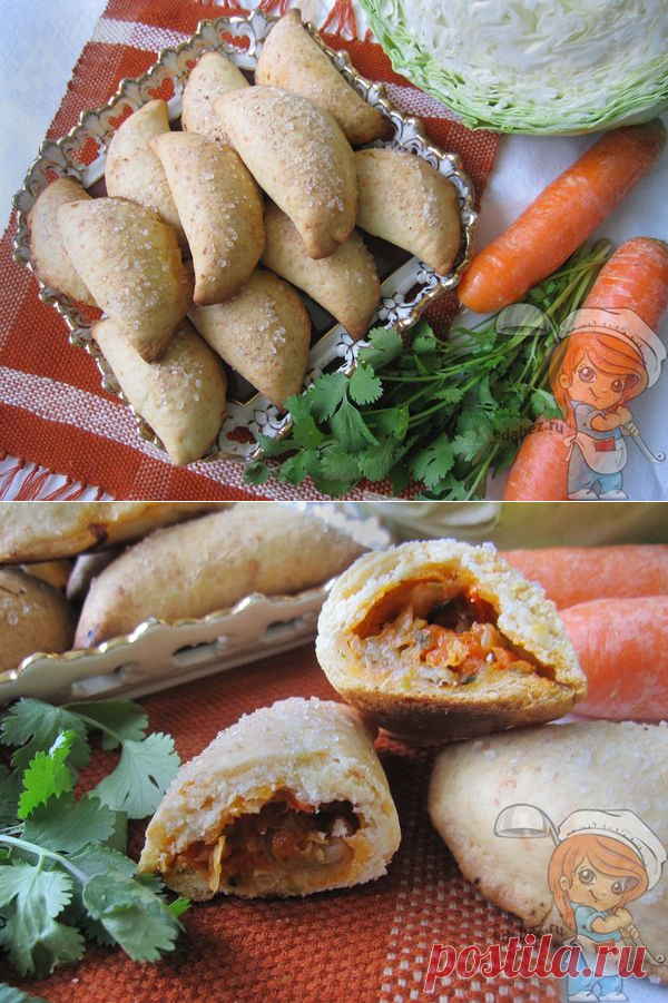 Сырные пирожки с капустой на тесте без дрожжей и яиц: необычные, вкусные, домашние