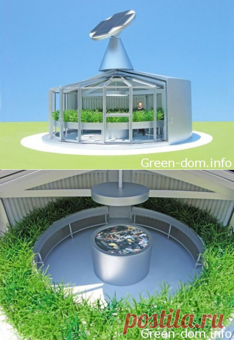 Eco-Aquaponic House – самодостаточный дом-ферма
