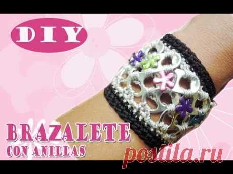 Tutorial: Brazalete/Pulsera con anillas