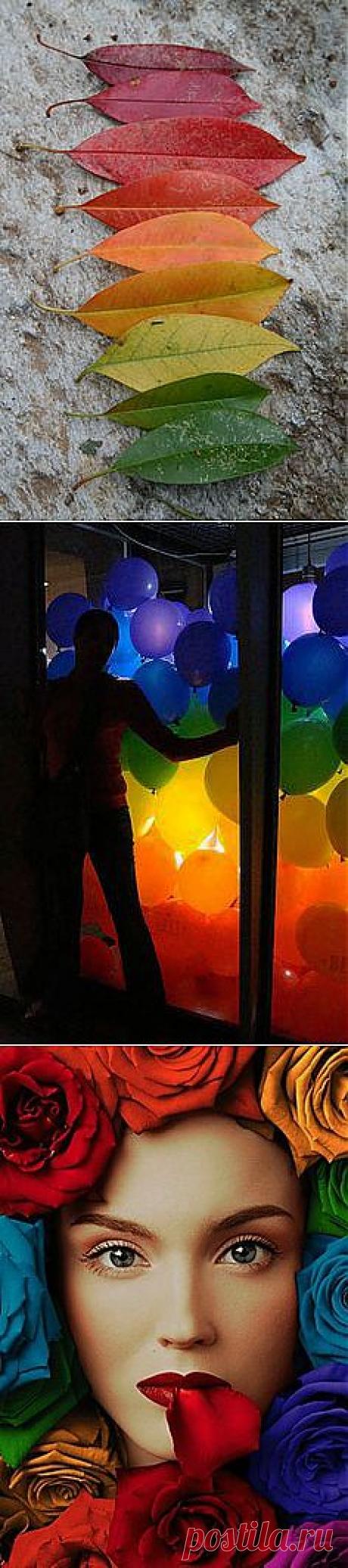 rainbow lashes | Windows to the Soul