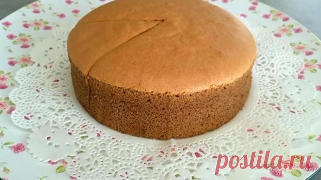 Часто пеку хлопковый бисквит с кофе. Настолько вкусный, что едим без крема