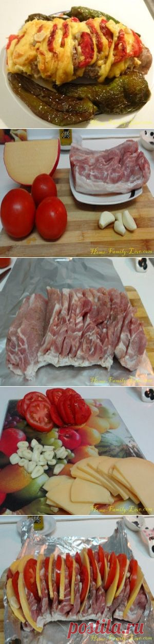 Свинина Гармошка - пошаговый рецепт с фотоКулинарные рецепты