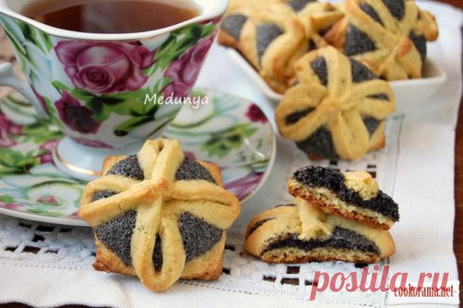 ПЕЧЕНЬЕ "МАКОВЫЙ ЦВЕТОК"