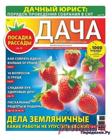 журнал Дача №8 2022 - Переделки.РуПеределки.Ру