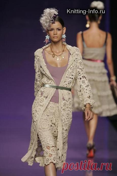 Knitting-Info.Forum -> КРЮЧОК: ажурные модели