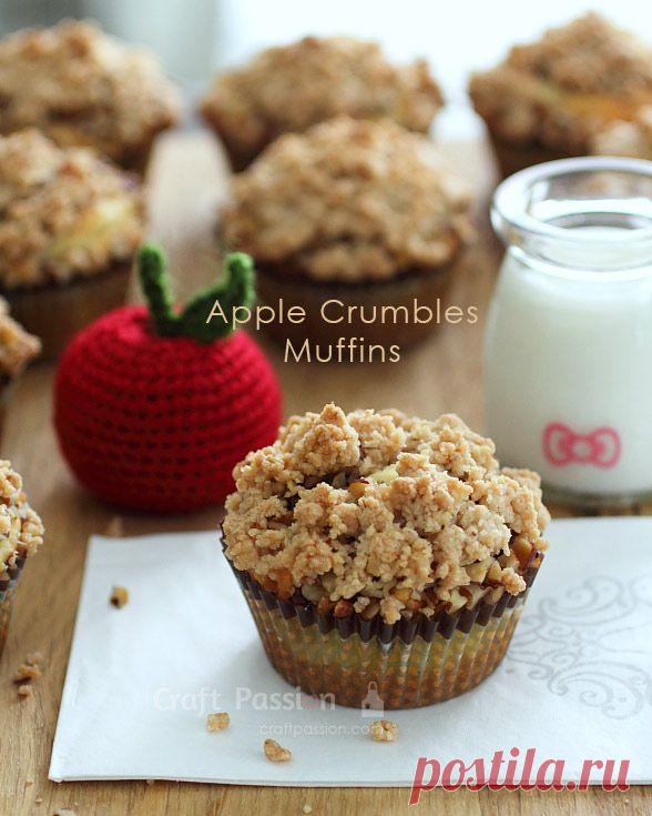 Рецепт | Apple Crumble Кексы