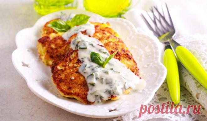 Кабачково-тыквенные оладьи