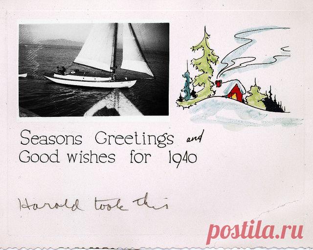 Seasons Greetings and Good Wishes for 1940