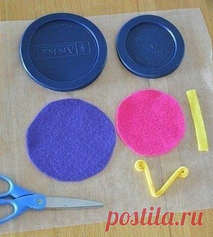 Идея, как сделать бабочки для декора из фетра / Занимательная реклама