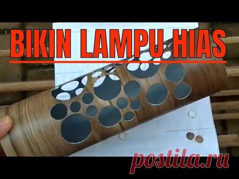 Bikin Lampu Hias Dari Paralon