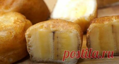 Жареные Бананы в Кляре Быстрый и Вкусный Десерт Жареные бананы в кляре - это нежный и оригинальный рецепт десерта. Готовится он очень быстро и просто.