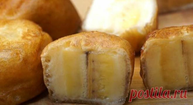 Жареные Бананы в Кляре Быстрый и Вкусный Десерт Жареные бананы в кляре - это нежный и оригинальный рецепт десерта. Готовится он очень быстро и просто.
