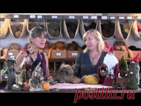 Needle Felting: How to Make a Forest Person Part 1 - YouTube