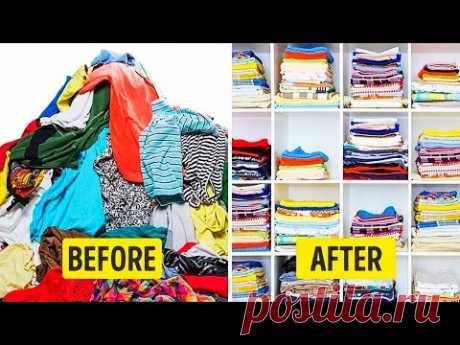 50 BEST LIFE HACKS TO ORGANIZE YOUR APARTMENT - YouTube