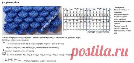 ​Узоры спицами невероятной красоты