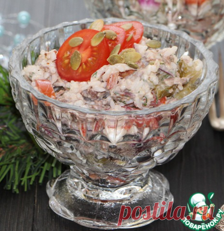Салат "Под бой курантов"