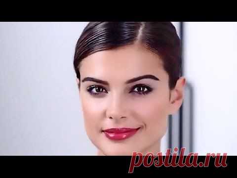 Дневной макияж - элегантный деловой стиль.
