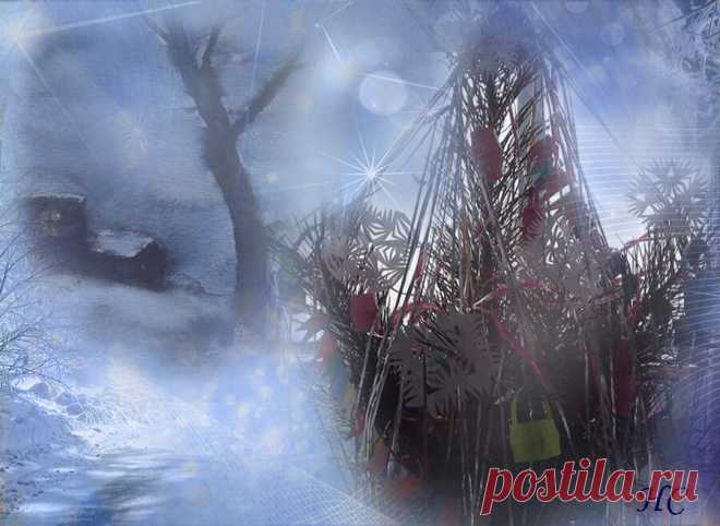 Январь | Нина Стрелкова. Разные слова | Яндекс Дзен
✨ Автор: Нина Стрелкова ✧ 
Январь рядится в платье белое,
А сам он – черный и блестящий.
Ведет тропа заледенелая
Из мира грез в мир настоящий.
В огнях сверкают ночи синие,
Но в сером нас встречает утро.
То дерева сияют в инее,
А то – все пасмурно и мутно...