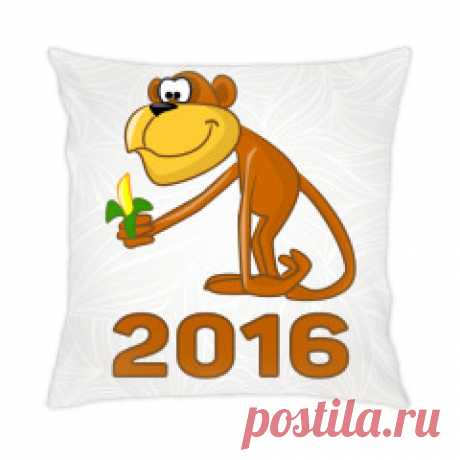 Подушки, Праздники и события, Новый Год, Printdirect.ru