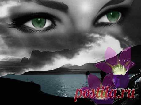 ♡ Видео Музыкальная Открытка — МИЛЫЕ ЗЕЛЁНЫЕ ГЛАЗА