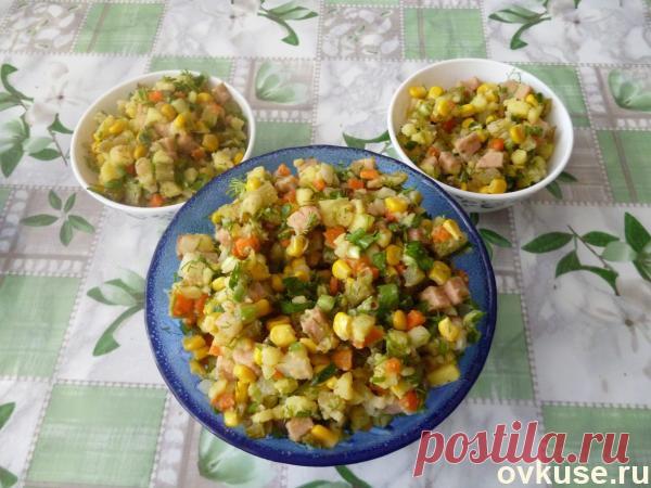 салат "калейдоскоп"