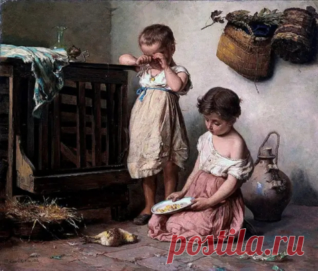 Художник Antonio Rotta (1828 – 1903). Итальянский академизм - Искусство - медиаплатформа МирТесен