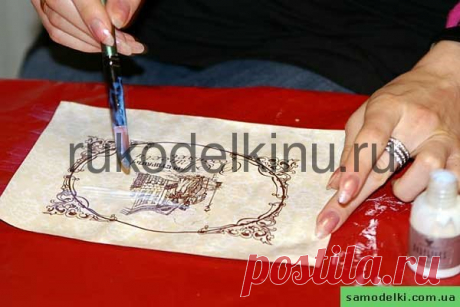 Рукоделие по технике декупажа