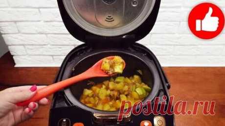 Вкусные кабачки в сметане в мультиварке домашняя еда #рецепты для мультиварки и мультиварка - смотреть онлайн на Яндекс Видео