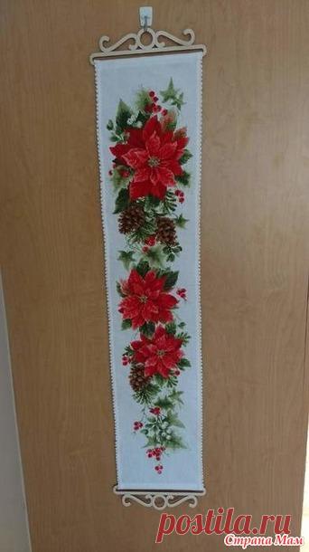 Новогодняя панелька, Риолис - Вышивка и все о ней - Страна Мам