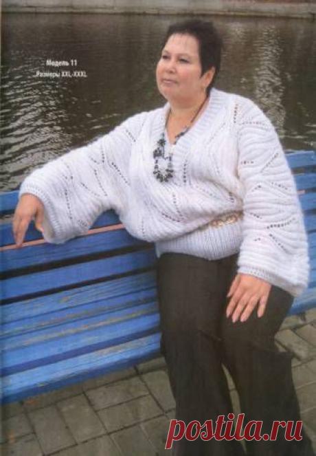 ВЯЗАНИЕ ДЛЯ ПОЛНЫХ - Схемы вязания - Крючок и спицы