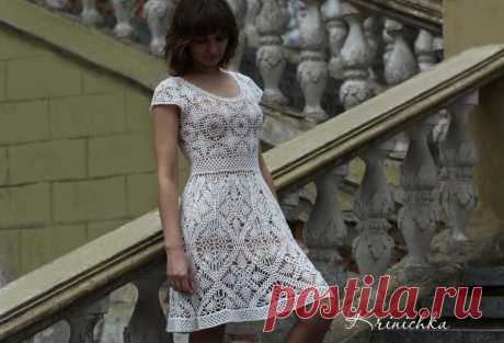 Crochet dress PATTERN Boho crochet dress PATTERN CHART and | Etsy