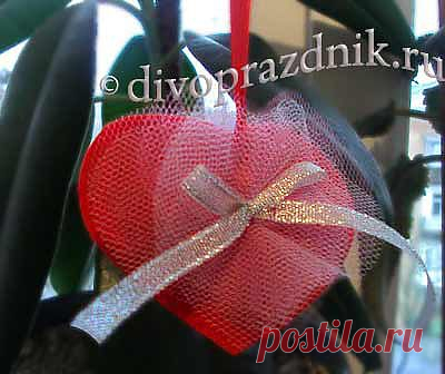 Как сделать сердечко: подвеска - Дивные идеи для праздника, досуга и отдыха