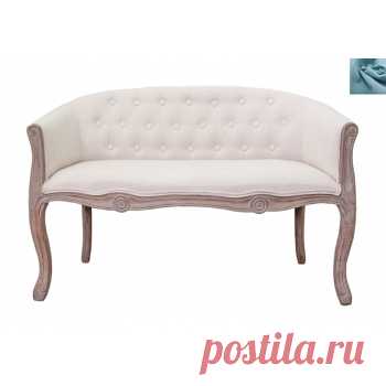 Диван Kandy double beige голубое. Дизайнерские диваны купить в Москве - элитные диваны на заказ, цена в каталоге интернет-магазина ForestGum | Интернет-гипермаркет мебели и декора ForestGum